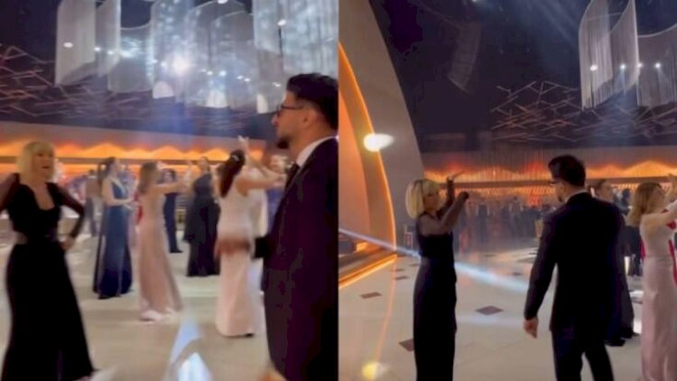    Küsülü müğənilər toyda barışdılar - Video   