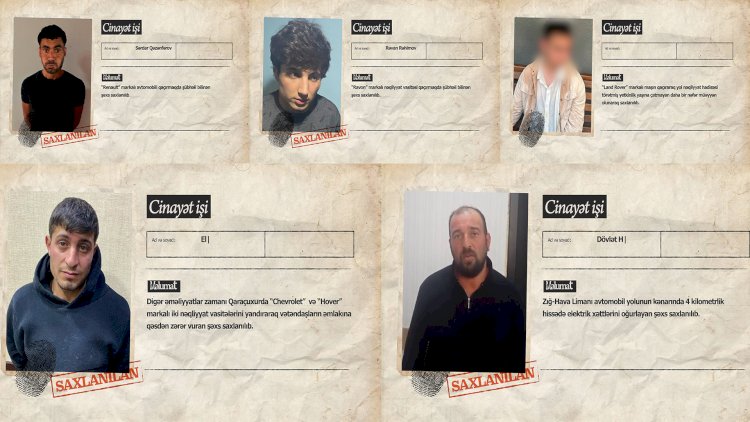    Suraxanıda əməliyyatlar: Narkotik, maşın yandırma...   