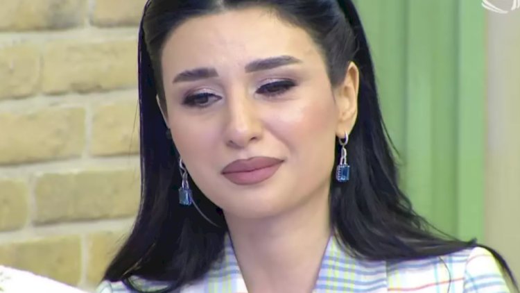    Canlı yayımda göz yaşlarına hakim ola bilmədi - Video   