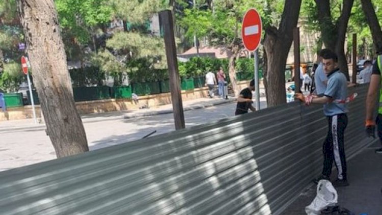    Xaqani bağı ətrafında yenidənqurma işləri başladı   