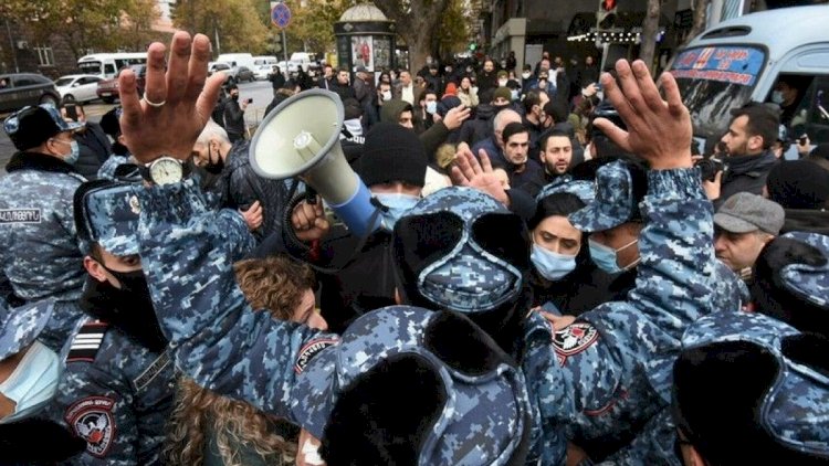    İrəvanda keşiş Baqratın tərəffdarları saxlanıldı   