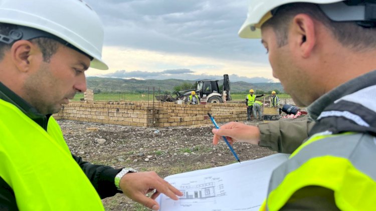   Qubadlının 2 kəndində tikinti işlərinə başlanıldı   