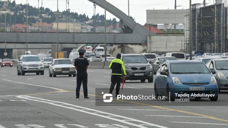    Bakıda yol polisi reyd keçirir - FOTOREPORTAJ   