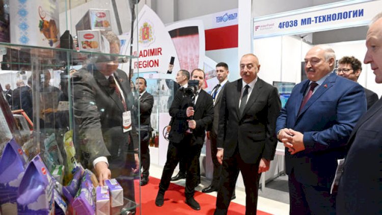    Prezidentlər “Caspian Agro” və “InterFood Azerbaijan” sərgiləri ilə tanış oldular   