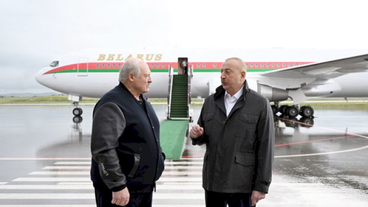   İlham Əliyev və Aleksandr Lukaşenko Füzulidə - Fotolar   