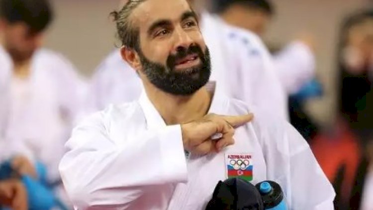    Rafael Ağayev oğlu ilə   - FOTOLAR