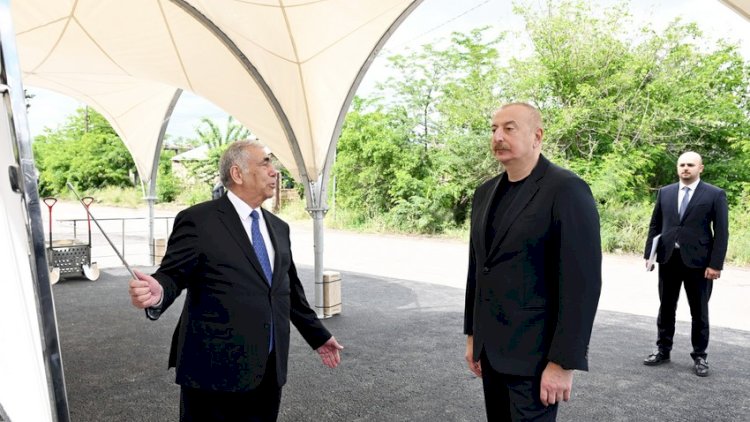    Zəngilan şəhərinin daxili yol-kommunikasiya şəbəkəsinin təməli qoyuldu   