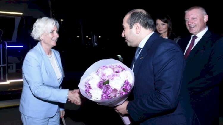    Latviya Parlamentinin sədri Azərbaycana rəsmi səfərə gəldi   