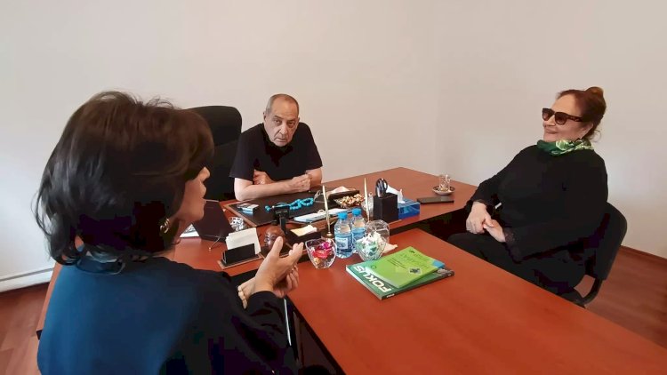    Xalq artistlərinin İttifaqda görüşü - Fotolar   