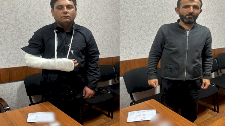    Polis saxlayan zaman özünə xəsarət yetirdi    