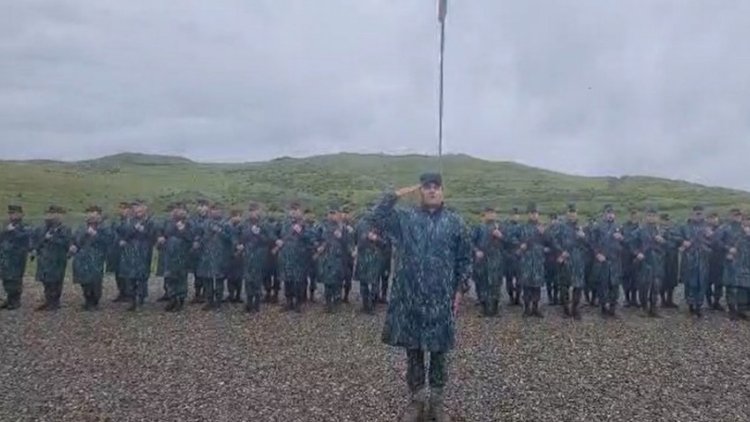    General Prezidentə məruzə etdi - VİDEO   