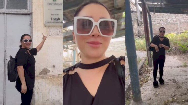    Xatirə İslam bağçaya getdi - Video   