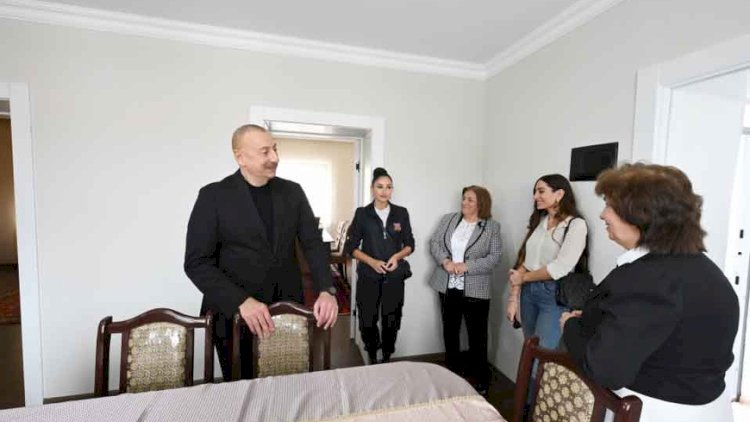    Xocalı sakini Prezidentlə xanımını evinə dəvət etdi   - Maraqlı dialoq 
