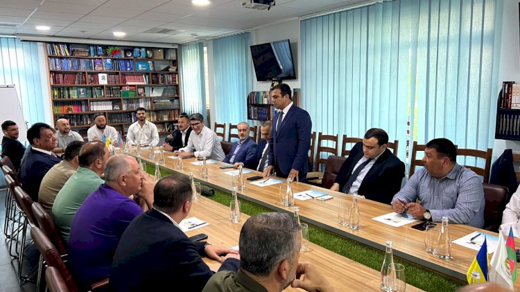    Ukraynadakı diasporumuz Kiyevdə bir araya gəldi - Foto/Video    