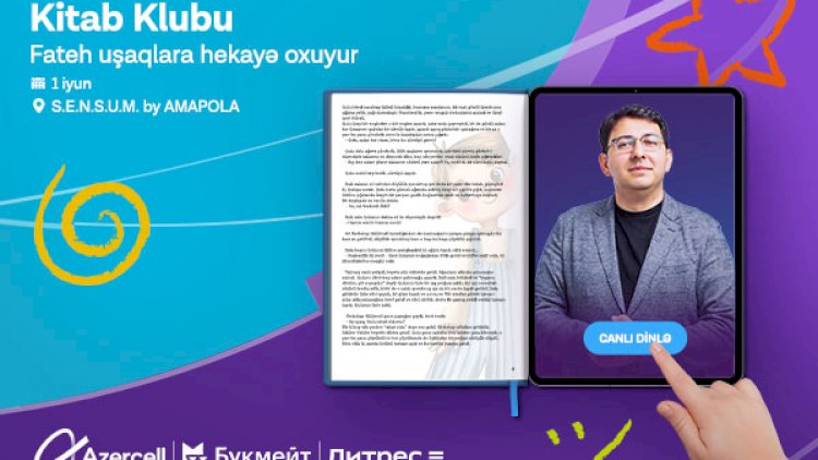    Azercell Uşaqların Beynəlxalq Müdafiəsi Günündə “Kitab Klubu” layihəsinə başladı   