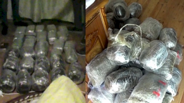    Ölkəyə 60 kiloqram narkotik maddə gətirən iki narkokuryer saxlanıldı - Video   