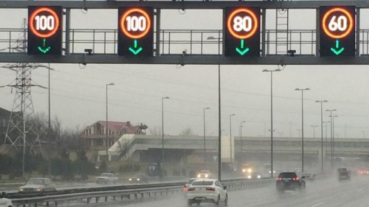    DİQQƏT! Bu yolda sürət həddi endirildi   