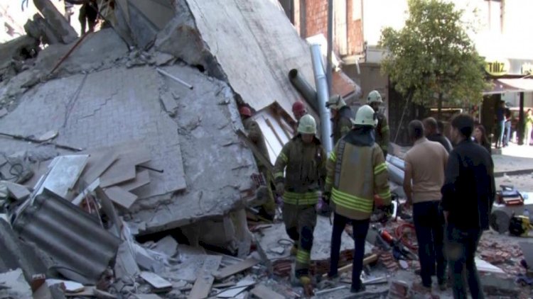    İstanbulda çökən binanın sahibi saxlanıldı   