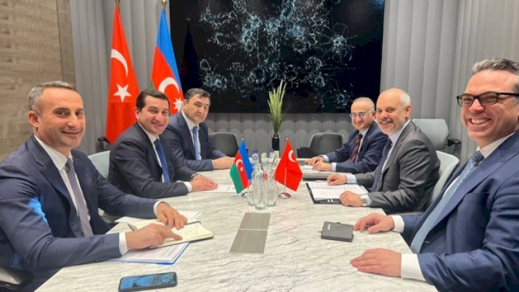   Hikmət Hacıyev Türkiyə və Özbəkistandan olan həmkarları ilə görüşdü   