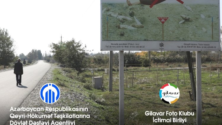    Gilavar Foto Klubu mina qurbanları ilə bağlı fotolayihənin icrasına başlayıb   