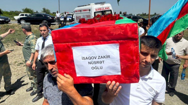   Birinci Qarabağ müharibəsinin şəhidi Zərdabda dəfn olundu    
