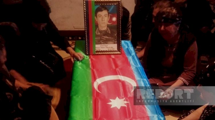    Şəhid Ədalət Abbasovun nəşinin qalıqları ailəsinə təhvil verildi   