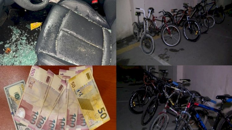    Sumqayıtda 15 avtomobilə ziyan vuruldu, 20-yə yaxın velosiped oğurlandı - Video   