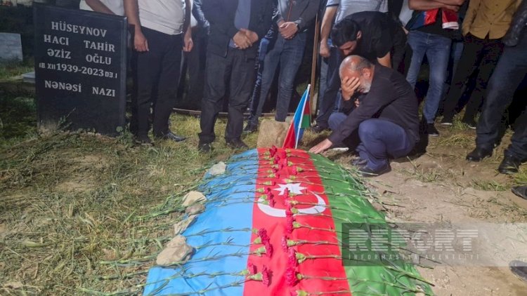    İtkin düşərək həlak olan hərbçimiz Ordubadda dəfn edildi   
