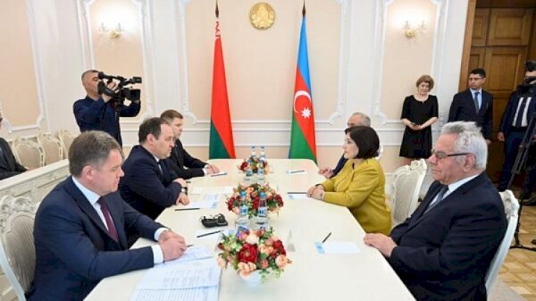    Sahibə Qafarova Belarus baş naziri ilə görüşdü   