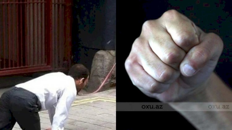    Azərbaycanda RƏZALƏT: Boğazına ip bağlayıb gəzdirdilər, qayınanasının ayağından öpdürdülər   