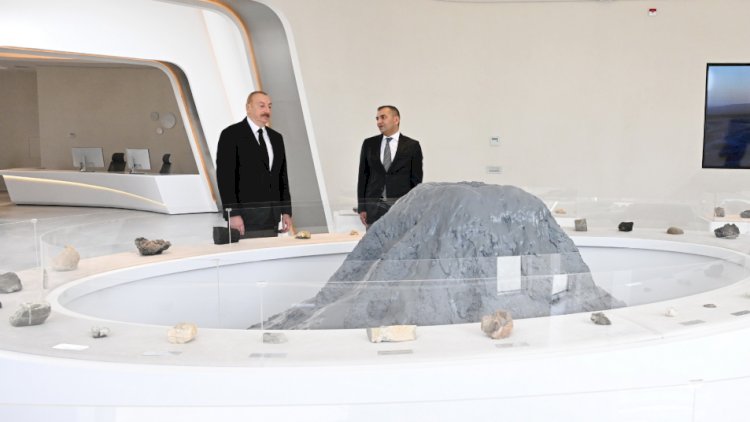    Prezident Qobustanda açılışda - FOTOLAR    