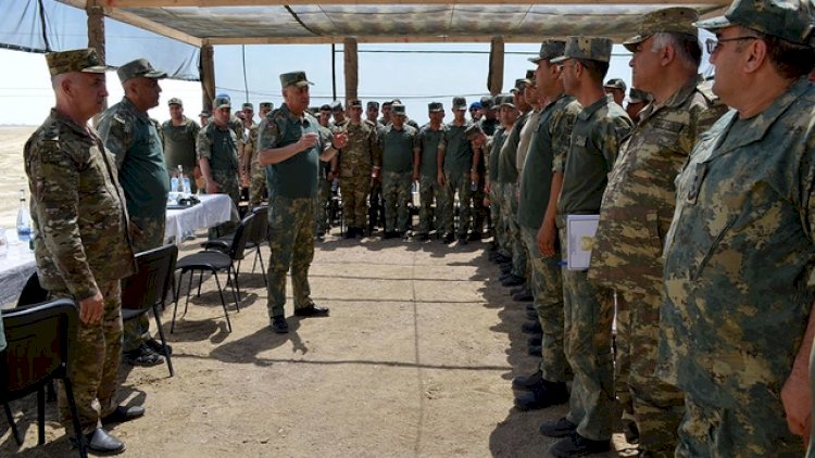    Baş Qərargah rəisi Azərbaycan Ordusunun təlimini izlədi, göstərişlər verdi   