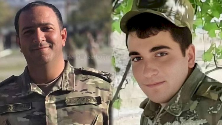    Dəhşətli qəzada həlak olan zabitlərin FOTOLARI   