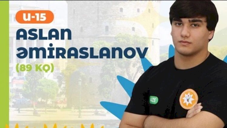    Aslan Əmiraslanov 3 qızıl medalla Avropa çempionu oldu   