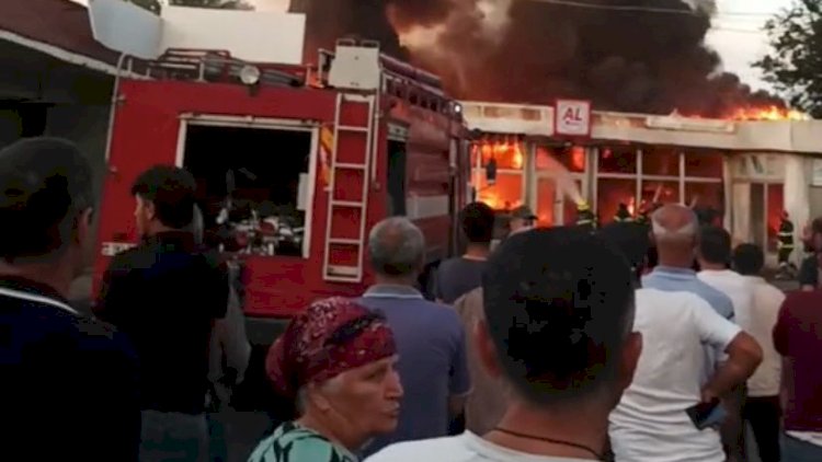    TƏCİLİ: Azərbaycanda bazar yanır - VİDEO   
