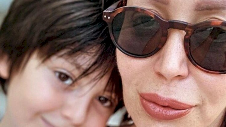    Emma Ələkbərzadə və oğlu - FOTO   