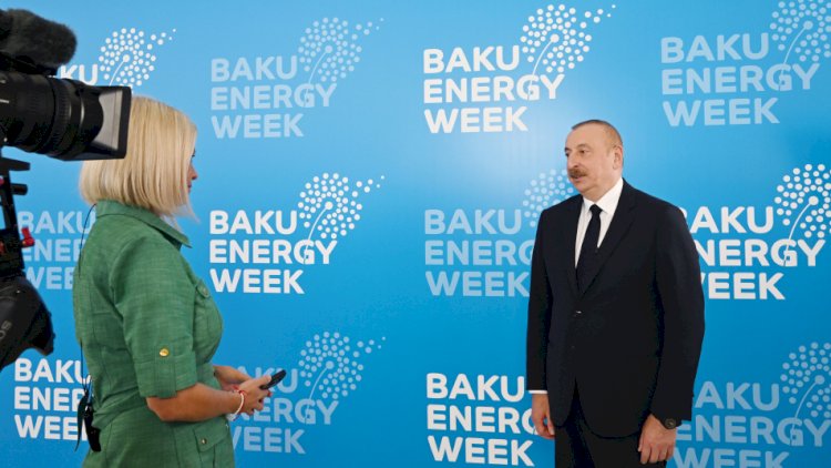    President Ilham Aliyev’s interview was broadcast on Euronews channel   