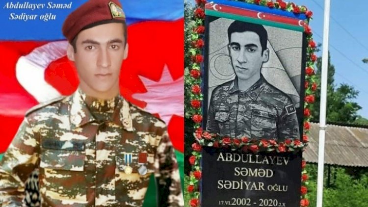    18 yaşlı Ağdərə şəhidi - Göylərdən bizə baxır...   