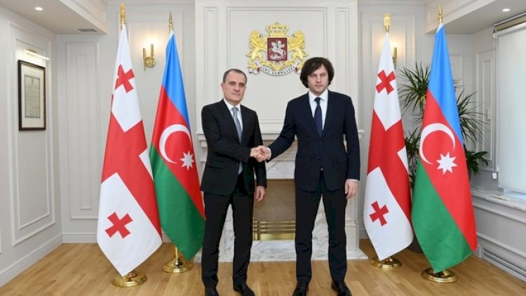    Ceyhun Bayramov Gürcüstanın baş naziri ilə görüşdü   