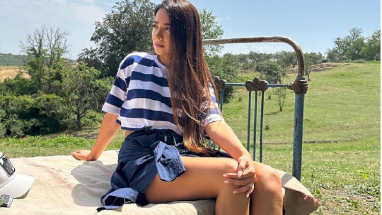    Kəmalə Piriyeva piknikdə - Video   