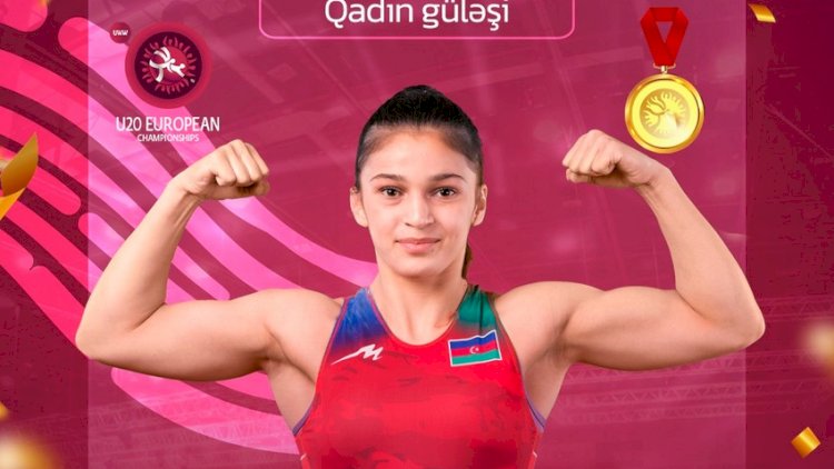    Azərbaycanın qadın güləşçisi Avropa çempionatının qalibi oldu   
