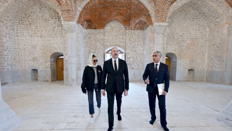    Prezident məscidin açılışında iştirak etdi   