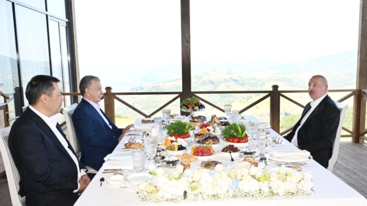    Şuşada Prezidentlərin qeyri-rəsmi naharı oldu   