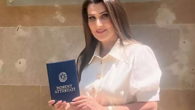    Xalq artisti dosent attestatı aldı   
