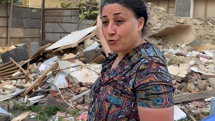    Evi qanunsuz sökülən qadına dəymiş ziyanın müəyyən hissəsi ödənildi   