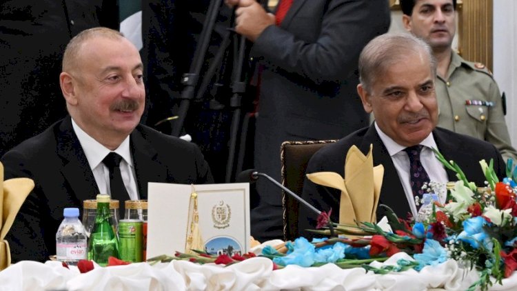    Pakistanın baş nazirinin adından İlham Əliyevin şərəfinə rəsmi nahar verildi   