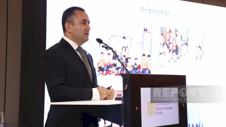    Təhsilin İnkişafı Fondu 3 yaşında: Elnur Nəsibov hesabat verdi   - Fotolar