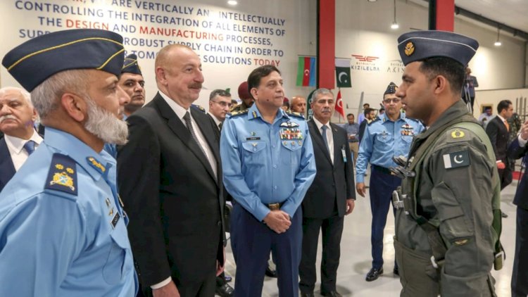    İlham Əliyev İslamabadda hərbi sərgi ilə tanış oldu   