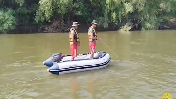    Kürdə boğulan şəxslərin axtarışı davam edir.   