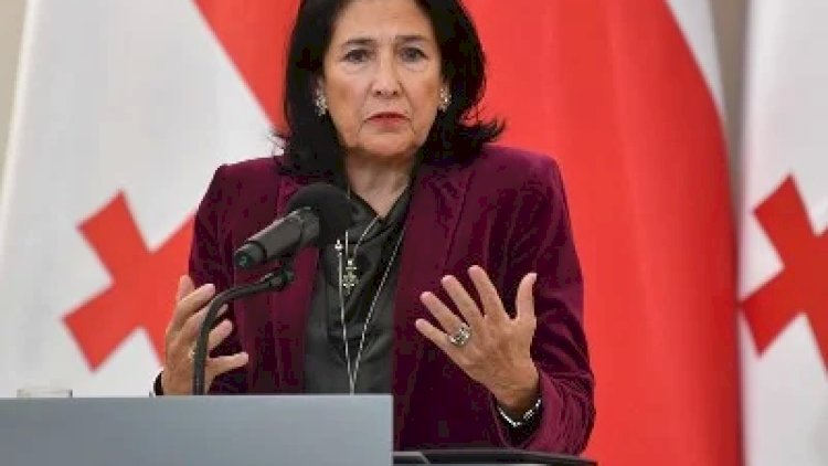    Zurabişvili xarici agentlər qanununa dair iddia qaldırdı   